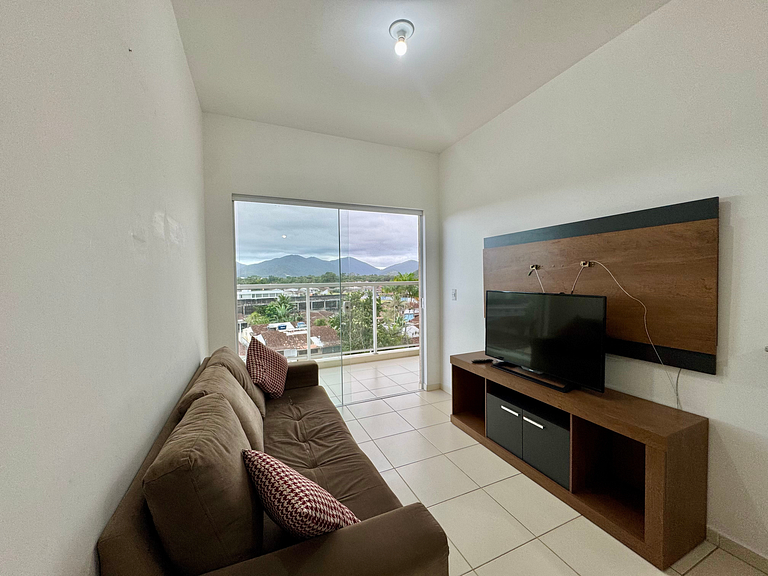 Ap c/ Piscina | Churrasqueira | 500m da praia