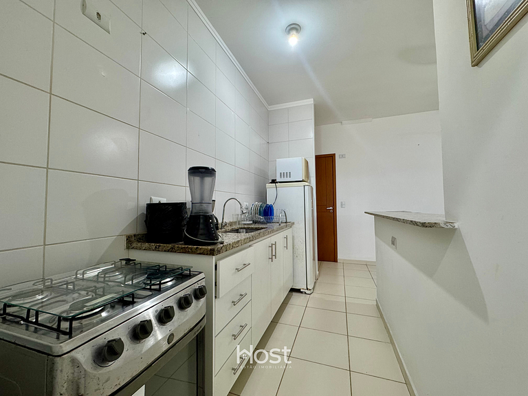 Ap c/ Piscina | Churrasqueira | 500m da praia