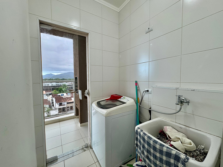 Ap c/ Piscina | Churrasqueira | 500m da praia