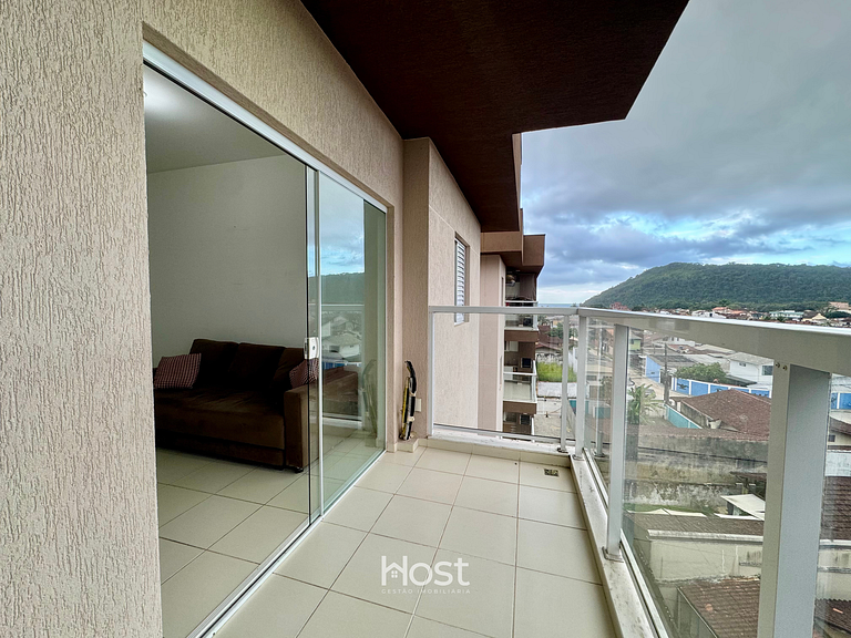 Ap c/ Piscina | Churrasqueira | 500m da praia