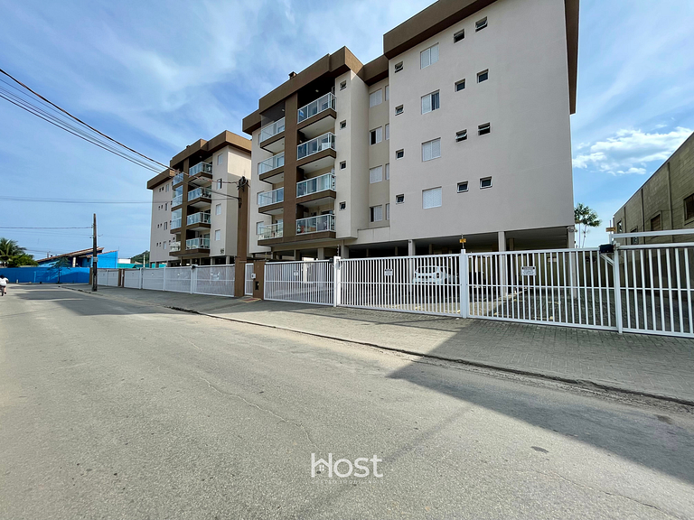 Ap c/ Piscina | Churrasqueira | 500m da praia