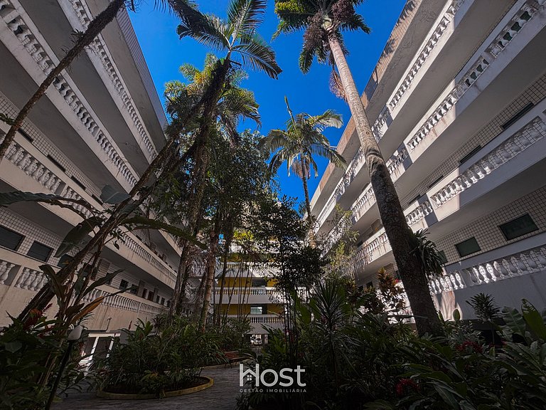 Ap com Piscina | Churrasqueira | 550m da Praia