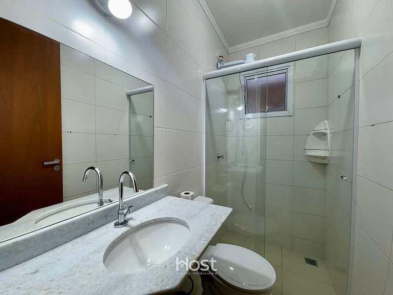 Ap c/ Piscina | Churrasqueira | 500m da praia