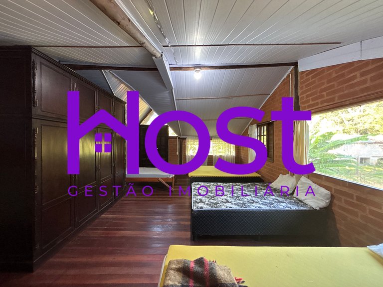 Casa Rústica p/ Grupos | Piscina, Rio e Natureza