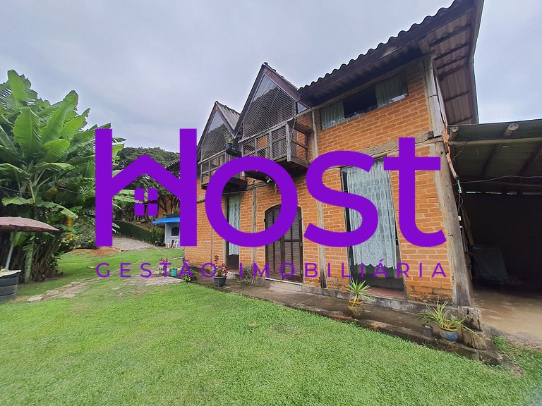 Casa Rústica p/ Grupos | Piscina, Rio e Natureza